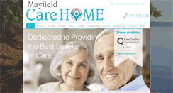 Desktop Screenshot of mayfieldcare.com